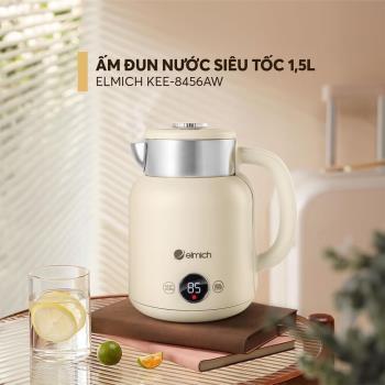 Ấm siêu tốc báo nhiệt Elmich 8456AW 1.5Lit