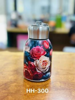 Bình nhiệt hoa hồng 300ml màu xanh