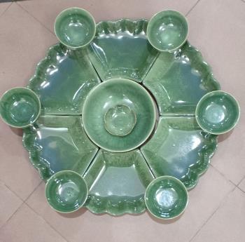 Bộ ăn Set15 món MT ghi đá (55cm)