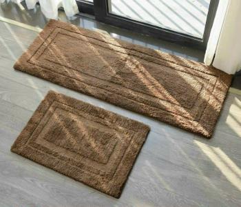 Bộ thảm bếp len chữ hồi ( 2 cái)