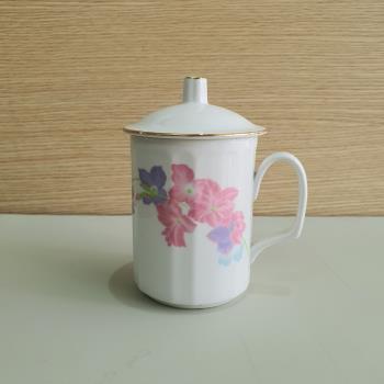 Ca sứ hoa sen nắp D2.4BL 1030 - 300ml