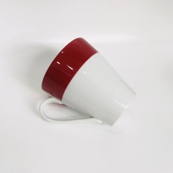 Ca sứ loe viền đỏ M08515011 - 315ml CK