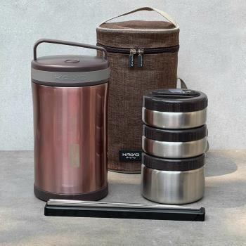 Cặp lồng ủ 3 tầng Kaiyo 1,7L