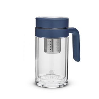 Cốc thủy tinh có lọc Elmich 400ml