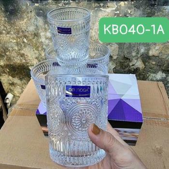 Cốc TT đồng tiền trắng thấp 040-1A 300ml