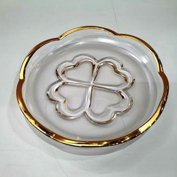 Đĩa PL HONGLI 17cm viền vàng PE-527