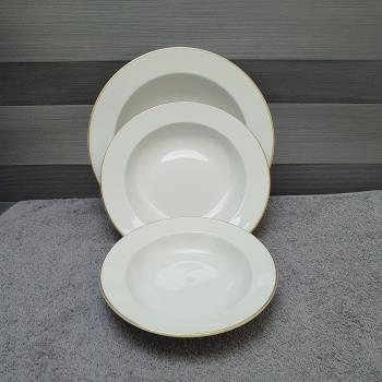 Đĩa súp 8 trắng VCV 20cm ML
