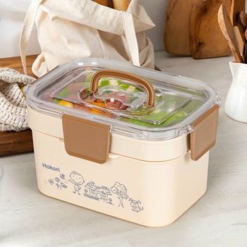 Hộp cơm inox 2 tầng  HOKORI 6566