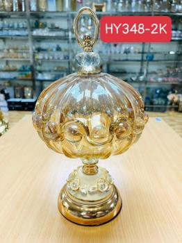 Hũ mứt thủy tinh vương miệng HY348