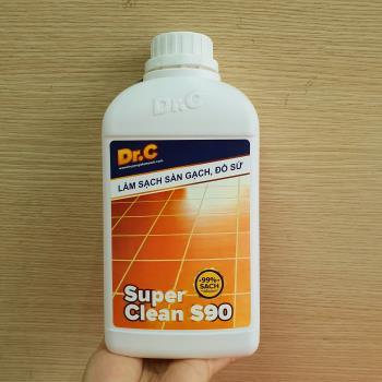 Làm sạch sàn gạch, đồ sứ S90 - Dr.C