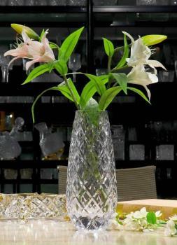 Lọ hoa PL khum trắng 098 - 30cm