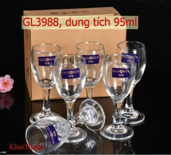 Ly trơn Deli 3988 - 90ml