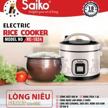 Nồi cơm điện 18L SAIKO 1824