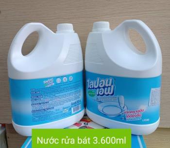 Nước rửa chén trắng Lipon F3600ml