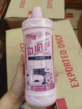 Nước tẩy vệ sinh Okay hồng 960ml