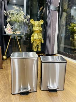 Thùng rác 9L inox